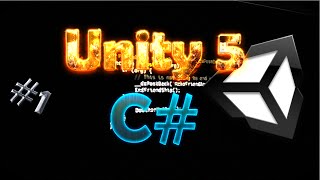 TUTORIAL Unity 5 - Aprenda C# (estrutura e bibliotecas) Aula 1