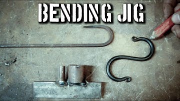 Basic Blacksmith Bending Jig: S Hook Jig for Beginners