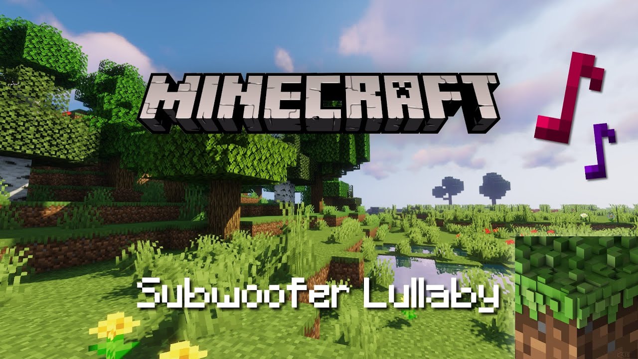 C418 Subwoofer Lullaby [hal1] Minecraft — Ingame Music YouTube