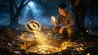 A magic compass showed a poor boy every treasure within 100 meters，he raked in riche. screenshot 1
