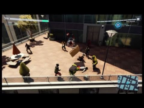 Spiderman ps4 free roam*