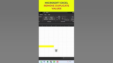 How to Remove Duplicate Values in MS Excel - Easy Step-by-Step Tutorial #exceltips #exceltricks