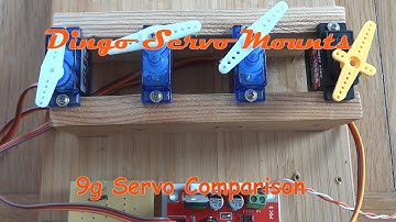 Comparing 9g Model servos