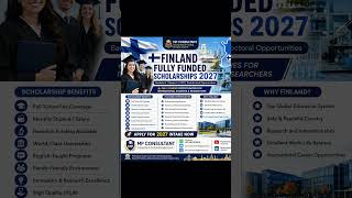 FINLAND FULLY FUNDED SCHOLARSHIPS 2027 | Bachelor’s, Master’s, PhD & Postdoctoral Opportunities