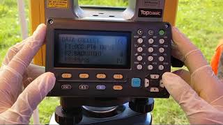 Cara Pengukuran Detail Situasi dengan Alat Total Station Topcon GM-55