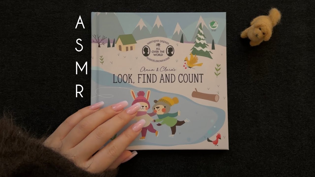 Türkçe ASMR | Bak, Bul ve Say 💤 Yakın Fısıltı