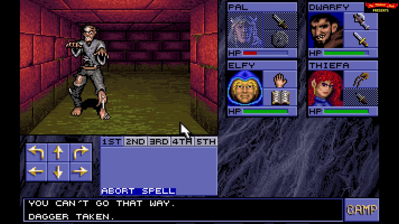 Eye Of The Beholder (1991) DOS Gameplay Video (PC MSDOS) YouTube