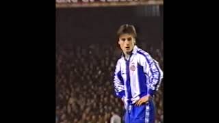 Дубль Игоря Корнеева за 2 минуты в ворота Барселоны на Камп Ноу за Эспаньол (1992) #shorts #футбол