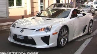 Lexus LFA Start Up and Drives Off!