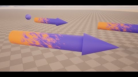 Unreal Engine 5 - Geometry Scripting - 3D arrows from spline (P4) - UV/Materials