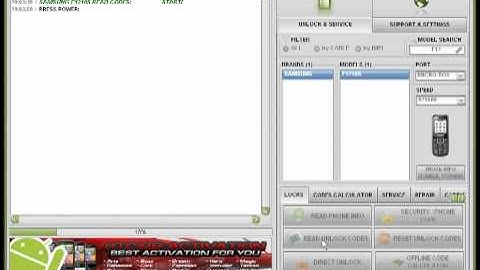 Samsung E1210S Read Code with Micro-Box - www.micro-box.com