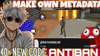 🤯HOW DO MAKE METADATA HEADSHOT PANEL 😮‍💨OB53 UPDATE NEW CODE 🤔 😳 NPC NEW CODE 😆