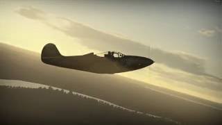 War Thuder Cinematic | Александр Покрышкин и его Аэрокобра в небе | P-39 Airacobra.