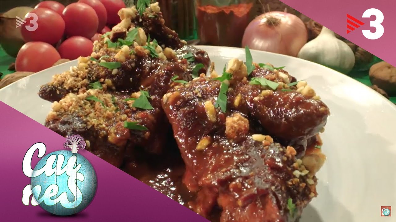 Peus de porc amb nous - Cuines