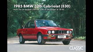 Sold: 1985 BMW 320i Baur Cabriolet (E30) screenshot 5