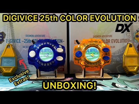 Digivice 25th Color Evolution DX - Taichi & Yamato - Unboxing