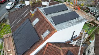 Flat Roof solar system. How to Install!