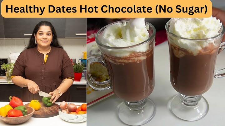 You can Make this Healthy Hot Chocolate Everyday - Dates Hot Chocolate Recipe