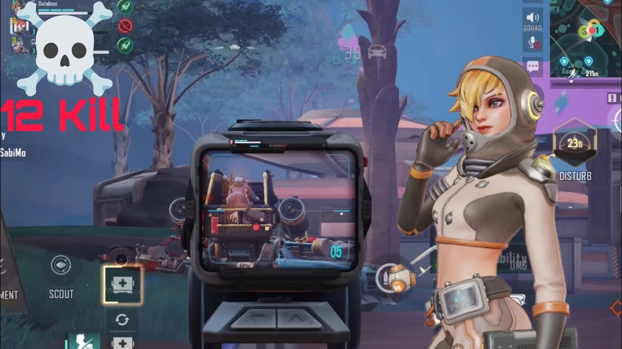 Syfer op gameplay 3v3 in sunder realms map|farlight