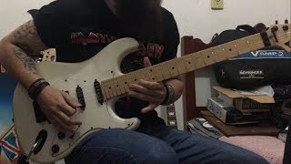 Iron Maiden  Lord Of The Flies solo Cover