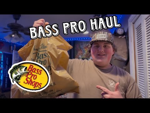 BASS PRO Tackle Shopping Spree! Then Going Fishing