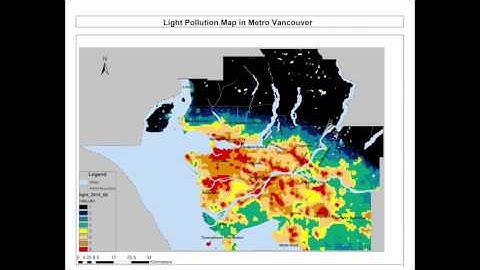 Light Pollution Map Changes