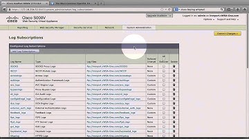 Web Security Appliance Log Subscription and Custom Fields & Traces level.