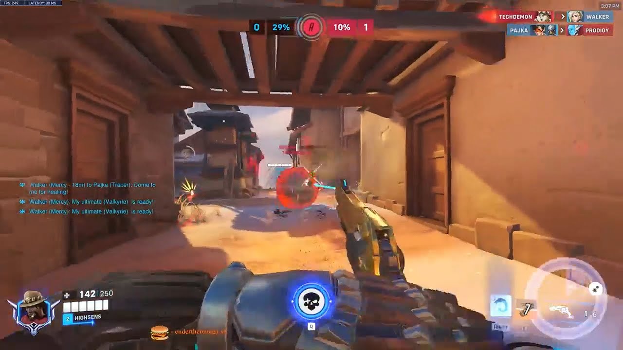 DAFRAN JUNKRAT + CASSIDY OVERWATCH 2 SEASON 18 TOP 500 GAMEPLAY