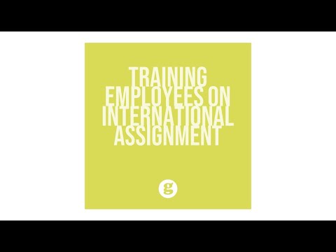 Training Employees on International Assignment