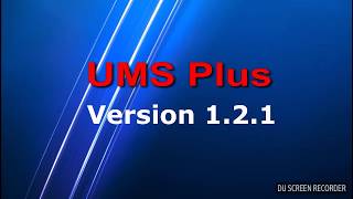UMS Plus V 1.2.1 screenshot 3