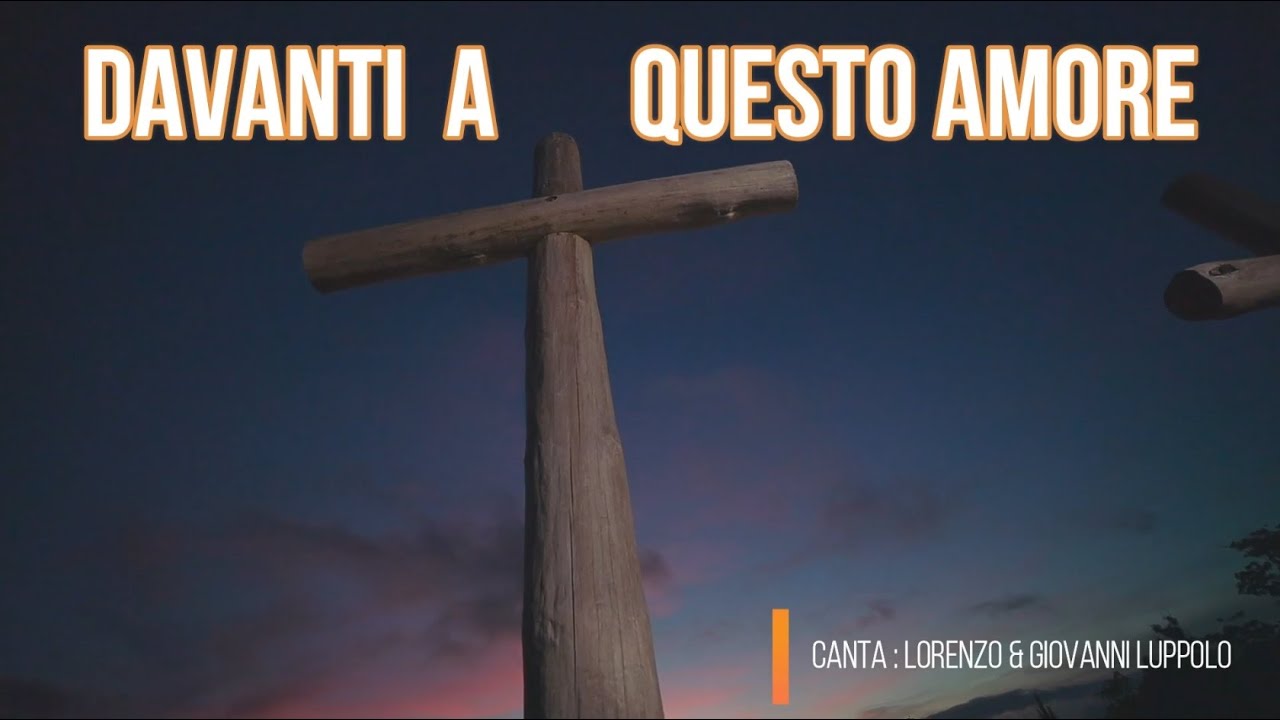 davanti a questo amore spartito