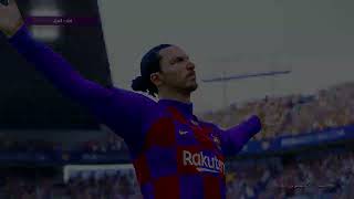 Barcelona's goal with Ibrahimovic's feet, with an assist from De Bruyne