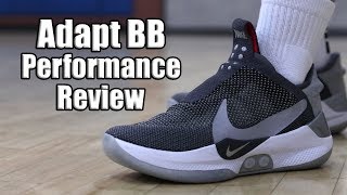 Nike Adapt Bb Performance Review Nikes Auto Lacing Basketball Shoe