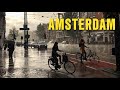  heavy thunderstorm in amsterdam 4k walking tour 2024