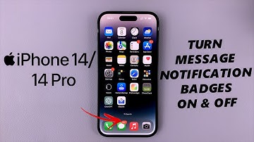 iPhone 14/14 Pro: How To Enable / Disable Message Notification Badges