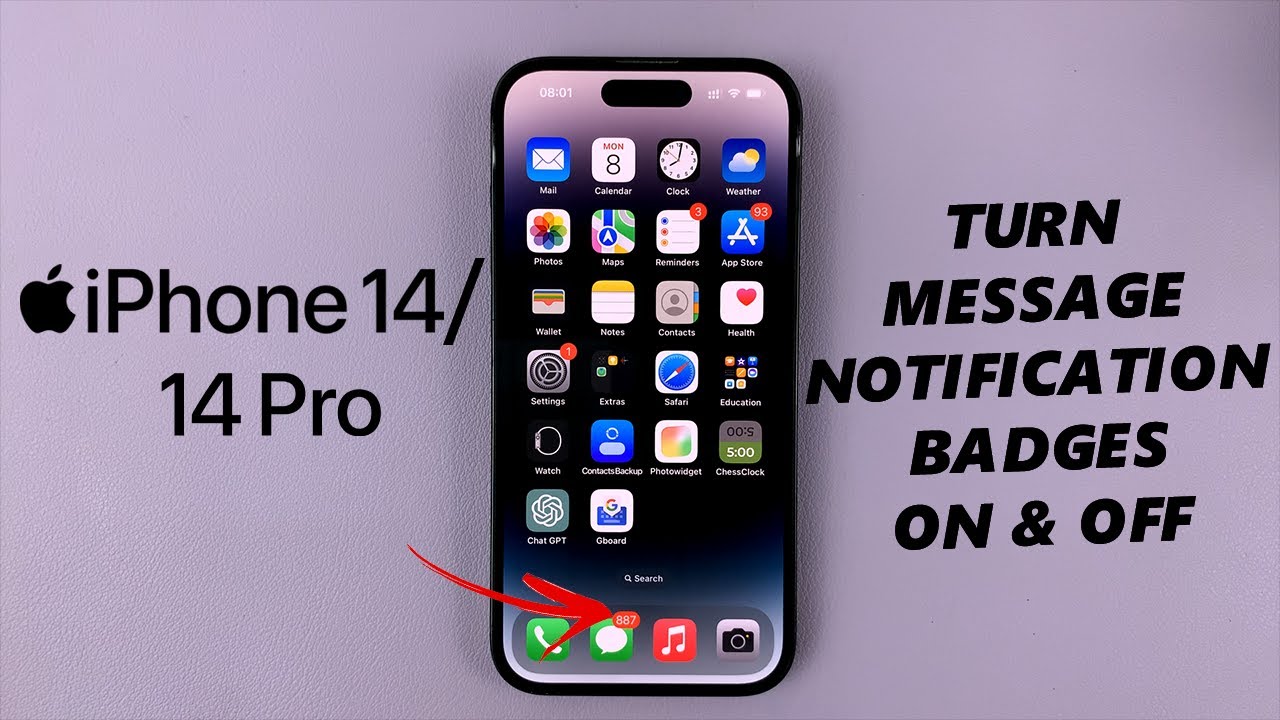 iPhone 14/14 Pro: How To Enable / Disable Message Notification Badges