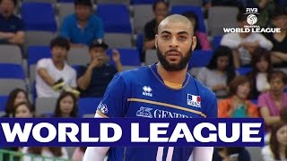 Ngapeth with the tricky set!