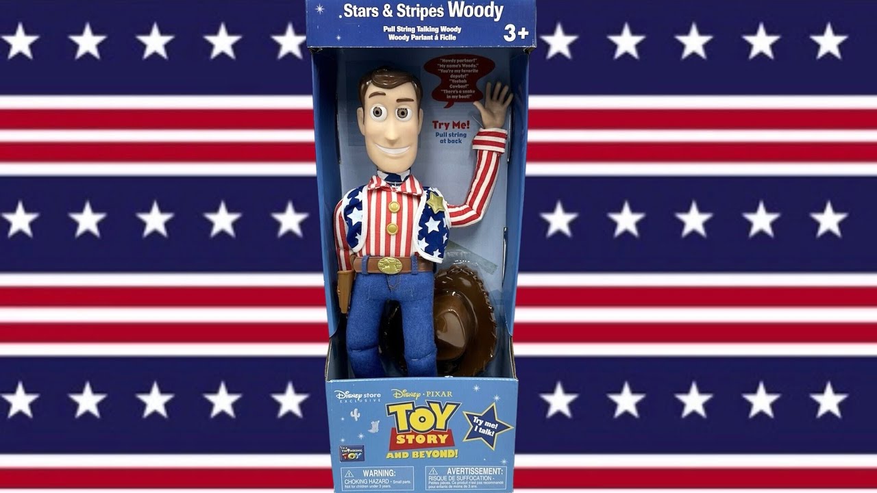 Toy Story and Beyond Stars and Stripes Woody Demo HD - YouTube