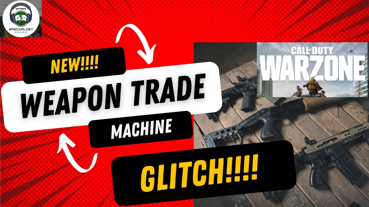 NEW WEAPON TRADE MACHINE GLITCH! FOR STIM WIN- UNLIMITED MUNITION BOXES FOR STIM WIN!. COD- Warzone