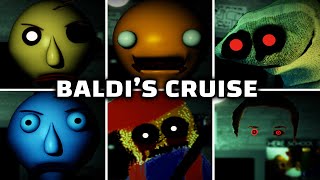 The Nightshift on Baldi's Cruise - All Jumpscares & Extras (Full Version)