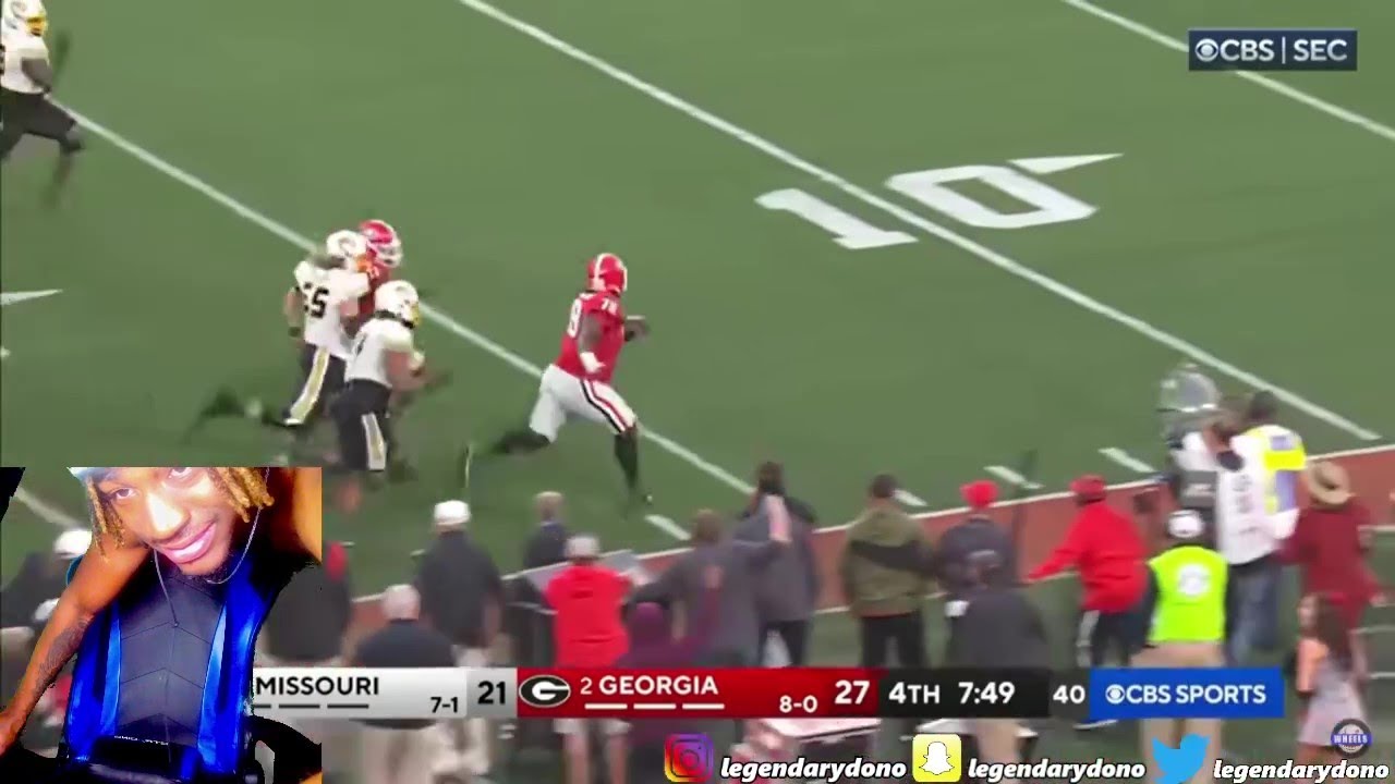 Reacting to #12 Missouri vs #1 Georgia 2023 College Football Full Game ...