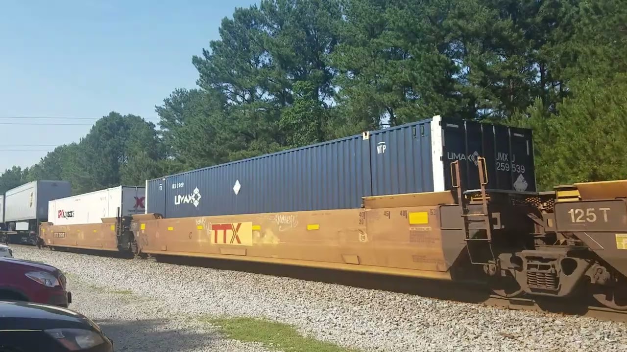 CSX Q031 southbound at Collier. Petersburg, VA. 06/15/2019