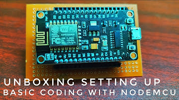 Unboxing Setting Up and Basic Coding With NodeMCU|Connect NodeMCU Without Solidering | ProtoBuilder