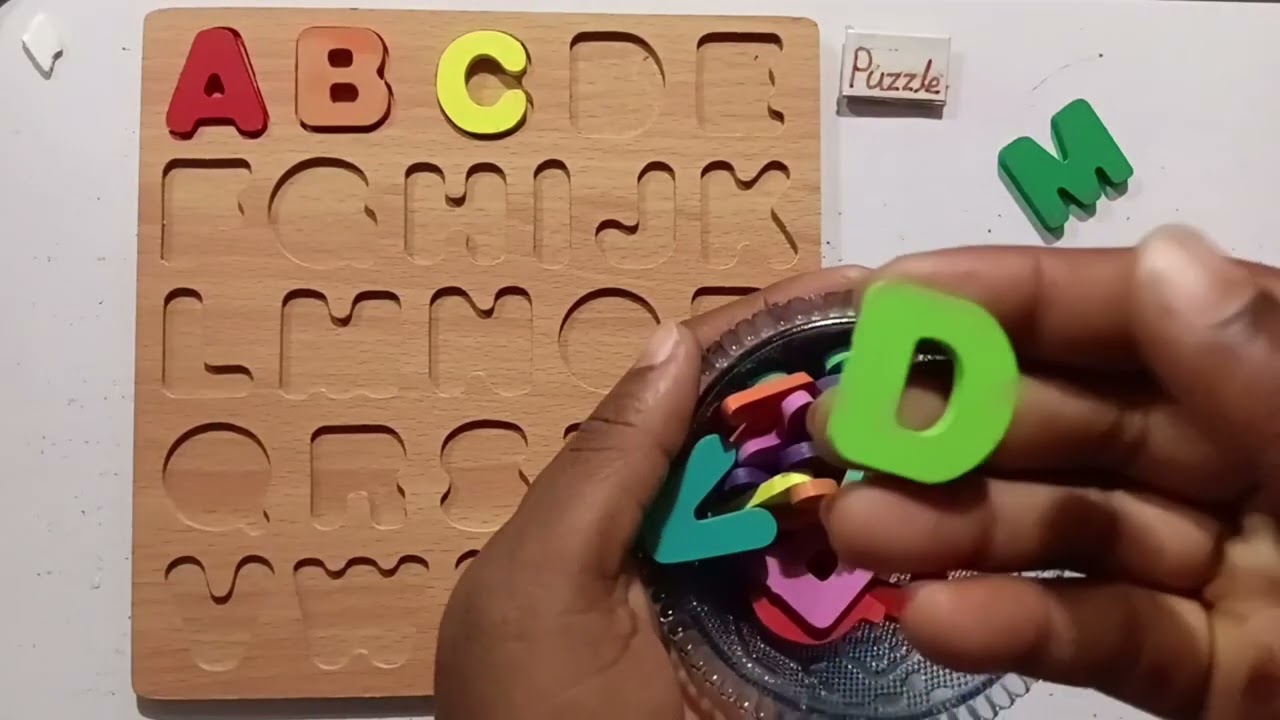 ABC Puzzle| The Alphabet Letters| Magic Part3