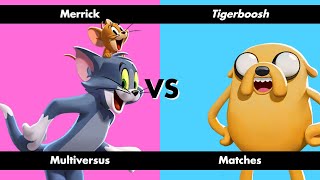 Multiversus Merrick VS Tigerboosh