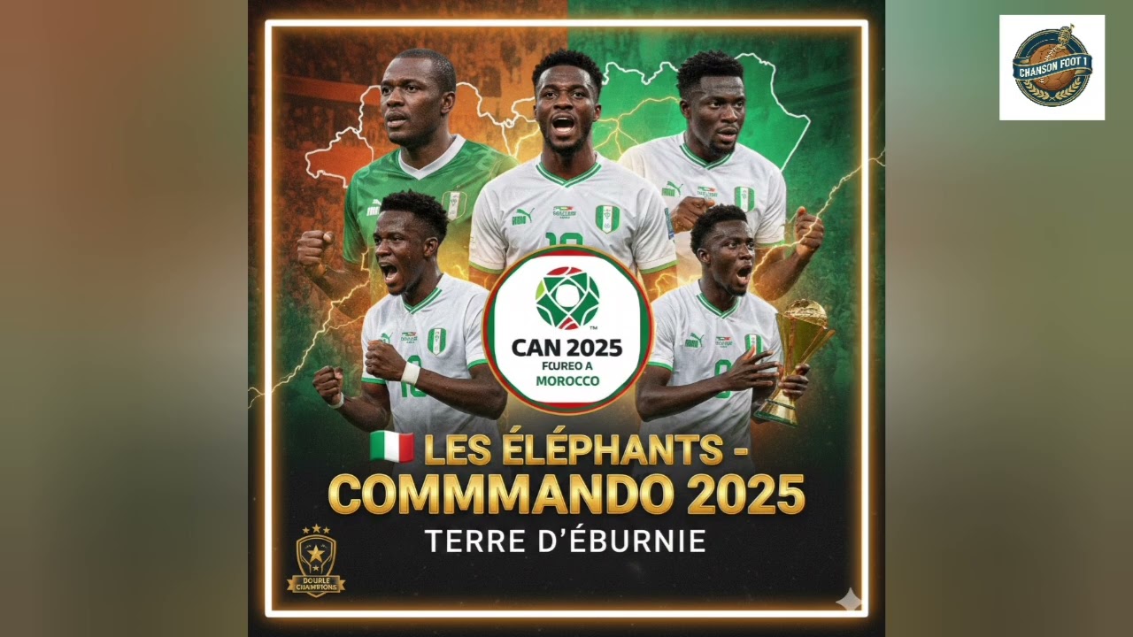 LES ÉLÉPHANTS - COMMANDO 2025 (Hymne Officiel) 🇨🇮 Rois de la CAN