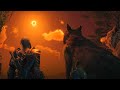 Kratos and atreus steal the moon back for skoll and hati god of war ragnarok