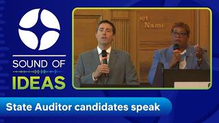 State auditor candidates LaRose and Blackwell speak at Akron Press Club