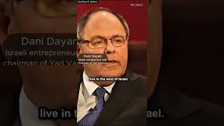 Every Jew Should  In The Land Of Israel Dani Dayan israel jewishpeople westbank gaza