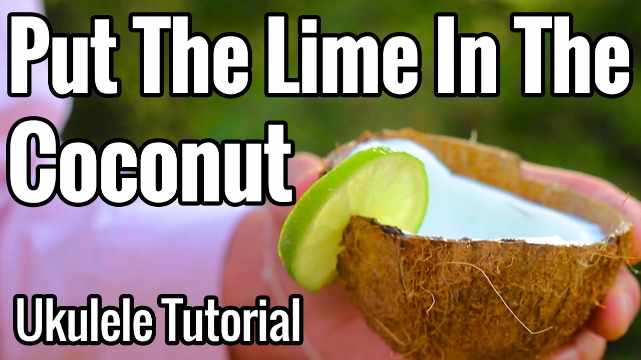 Put The Lime In The Coconut (Ukulele Tutorial) The one that actually